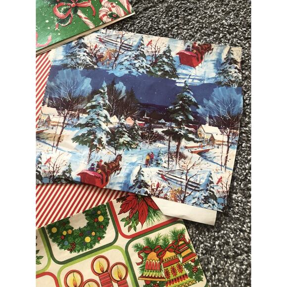 Vintage Gift Wrapping Paper Sheets Most New Artfaire 100 SQ FT 24 Sheets - Picture 4 of 9